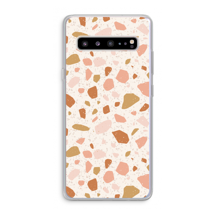 Terrazzo N°18: Samsung Galaxy S10 5G Transparant Hoesje