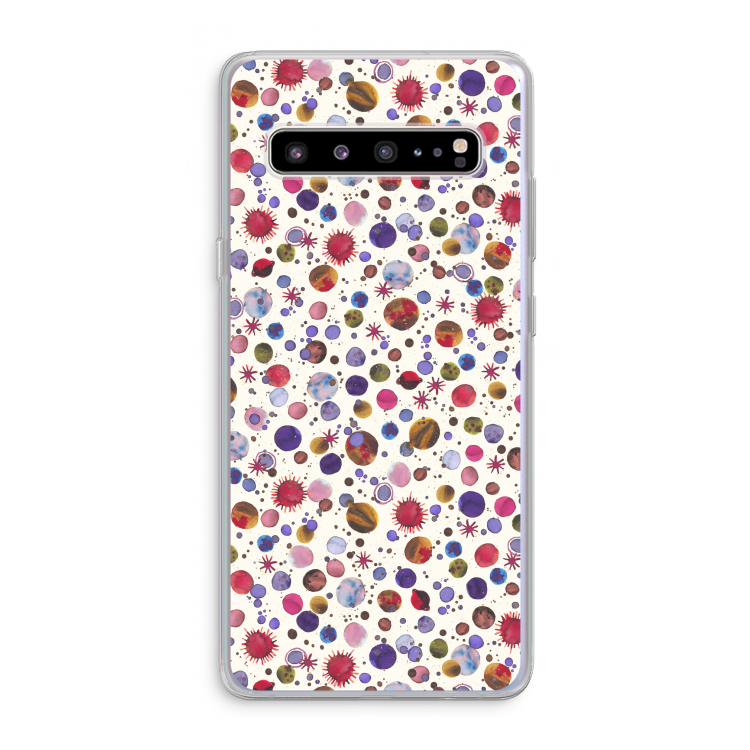 Planets Space: Samsung Galaxy S10 5G Transparant Hoesje