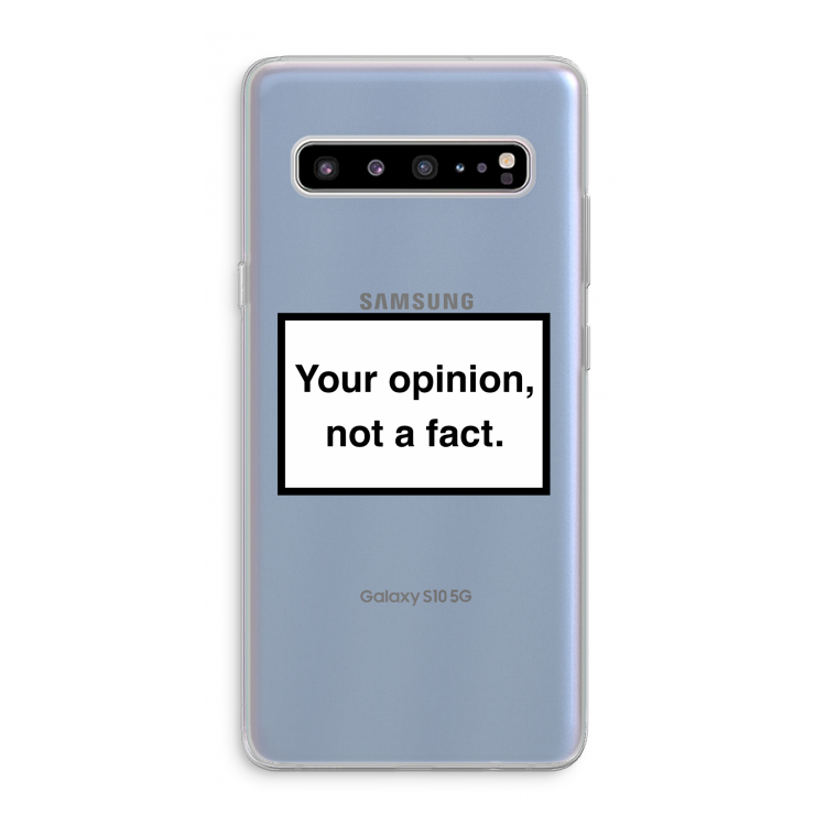 Your opinion: Samsung Galaxy S10 5G Transparant Hoesje