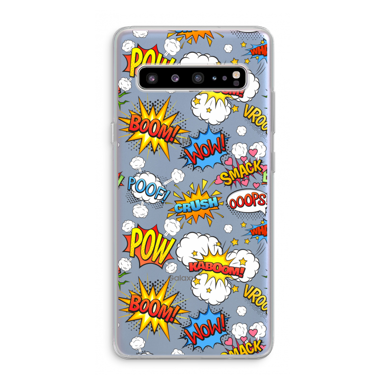 Pow Smack: Samsung Galaxy S10 5G Transparant Hoesje