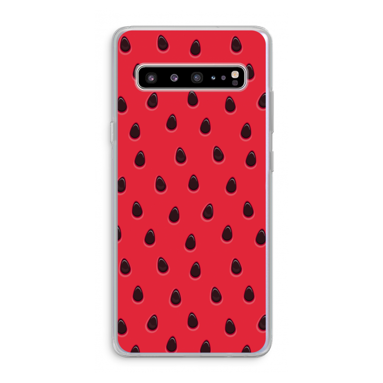 Watermelon: Samsung Galaxy S10 5G Transparant Hoesje