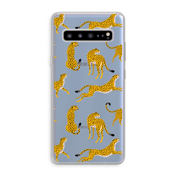 Luipaard: Samsung Galaxy S10 5G Transparant Hoesje