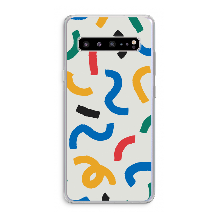 Illustratieve pop 2: Samsung Galaxy S10 5G Transparant Hoesje