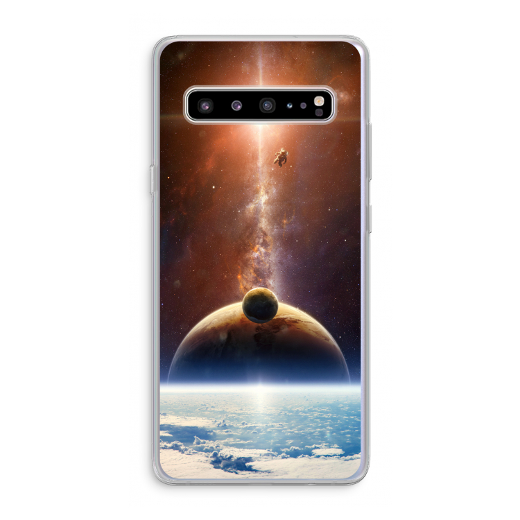 Omicron 2019: Samsung Galaxy S10 5G Transparant Hoesje