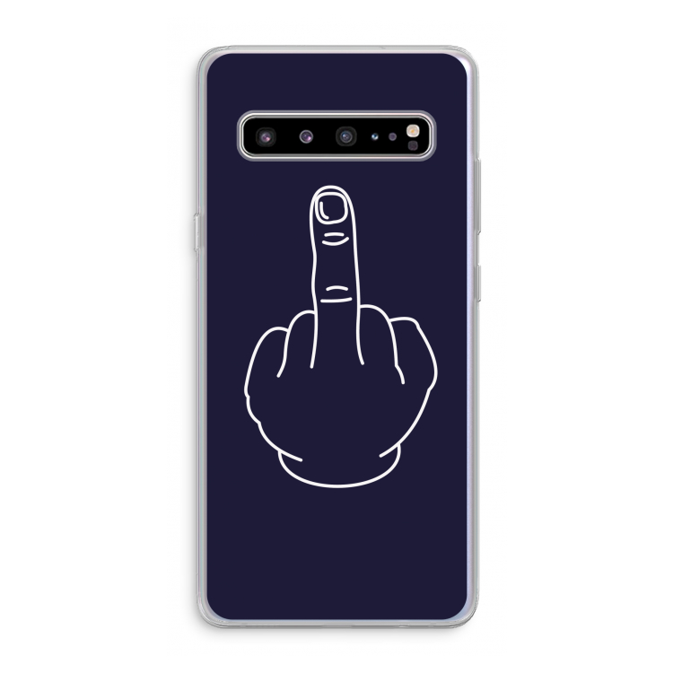 F**k U: Samsung Galaxy S10 5G Transparant Hoesje
