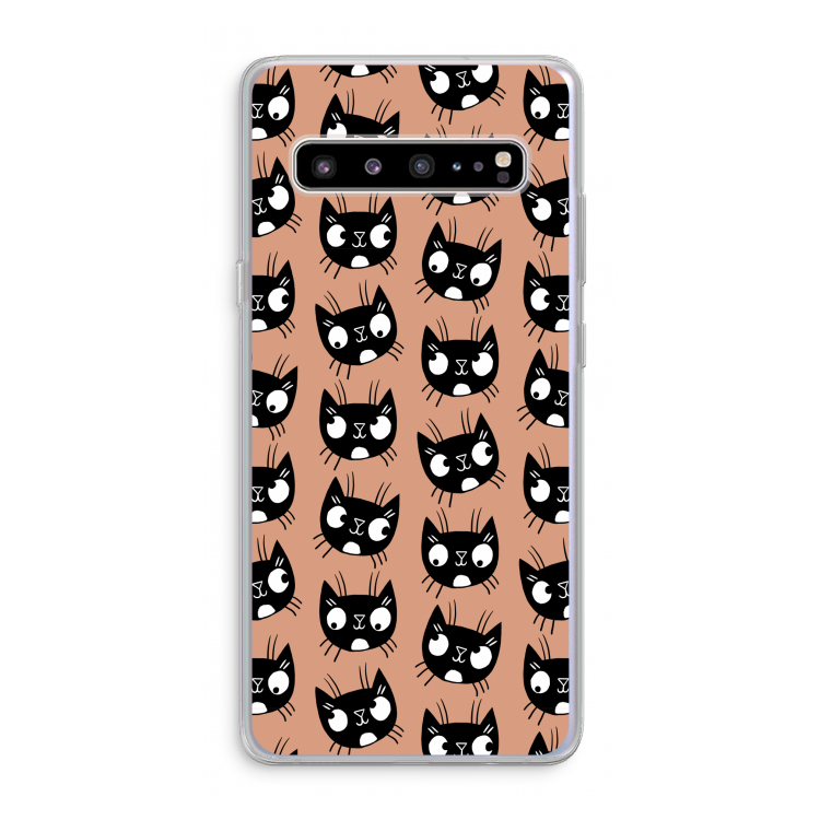 Kat: Samsung Galaxy S10 5G Transparant Hoesje