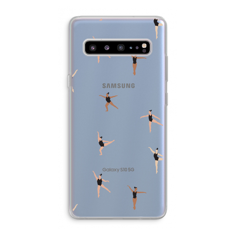 Dancing #1: Samsung Galaxy S10 5G Transparant Hoesje