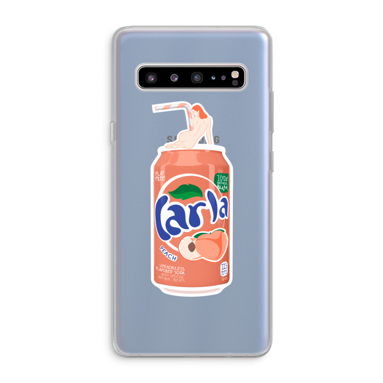 S(peach)less: Samsung Galaxy S10 5G Transparant Hoesje