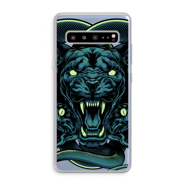 Cougar and Vipers: Samsung Galaxy S10 5G Transparant Hoesje