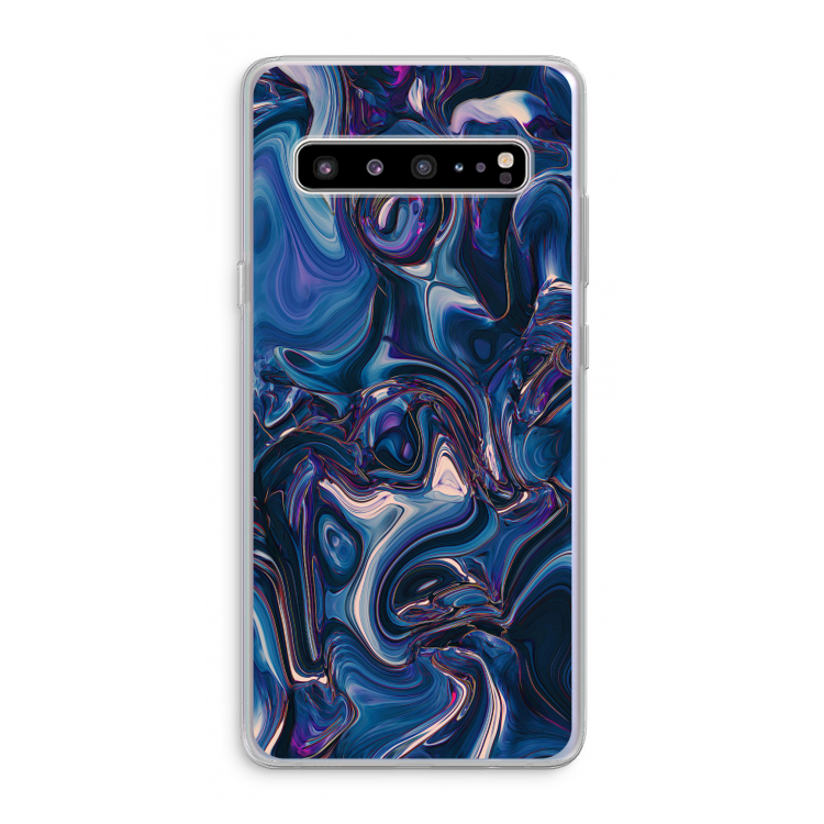 Mirrored Mirage: Samsung Galaxy S10 5G Transparant Hoesje