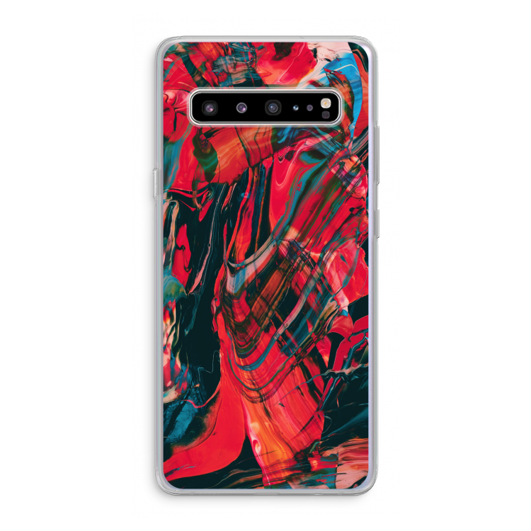 Endless Descent: Samsung Galaxy S10 5G Transparant Hoesje