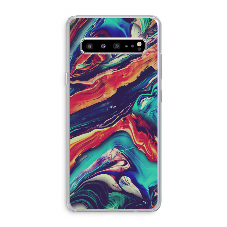 Chameleon Sun: Samsung Galaxy S10 5G Transparant Hoesje