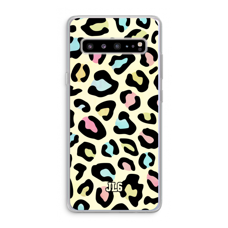 Leopard pattern: Samsung Galaxy S10 5G Transparant Hoesje