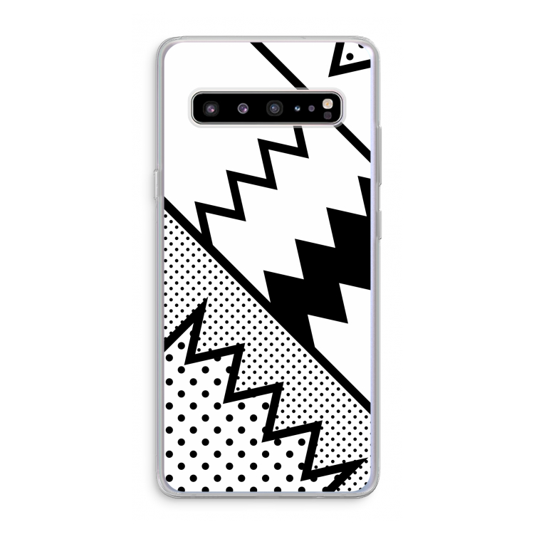 Pop Art #5: Samsung Galaxy S10 5G Transparant Hoesje