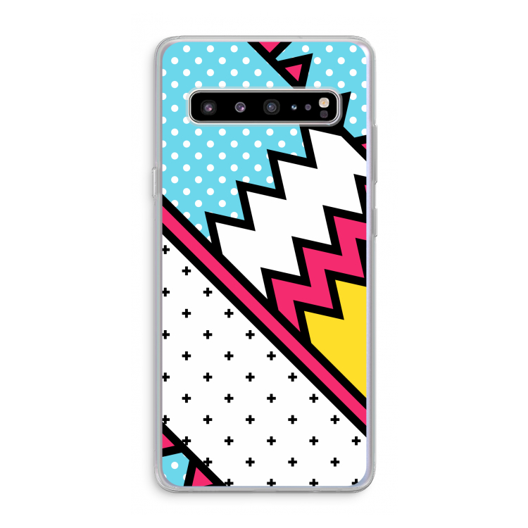 Pop Art #2: Samsung Galaxy S10 5G Transparant Hoesje
