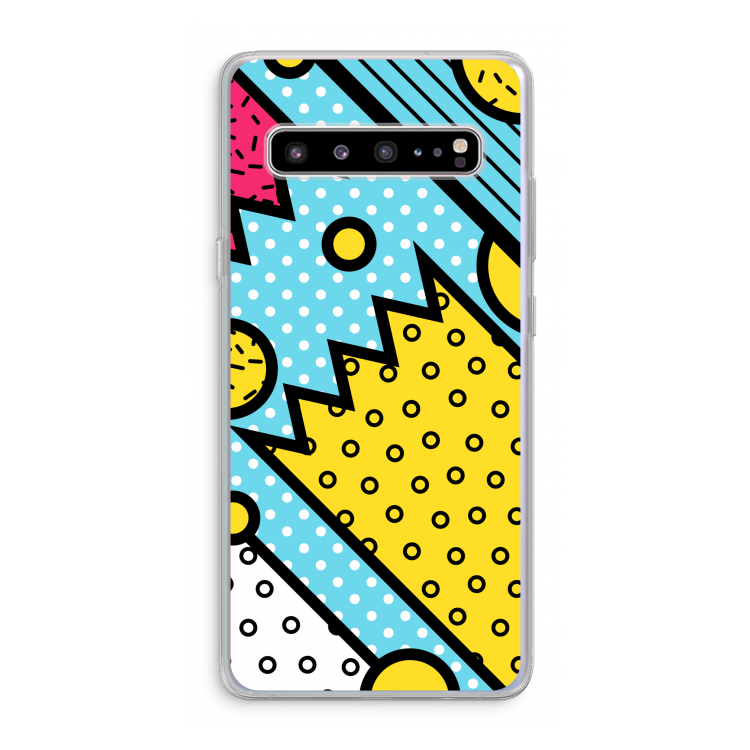 Pop Art #1: Samsung Galaxy S10 5G Transparant Hoesje