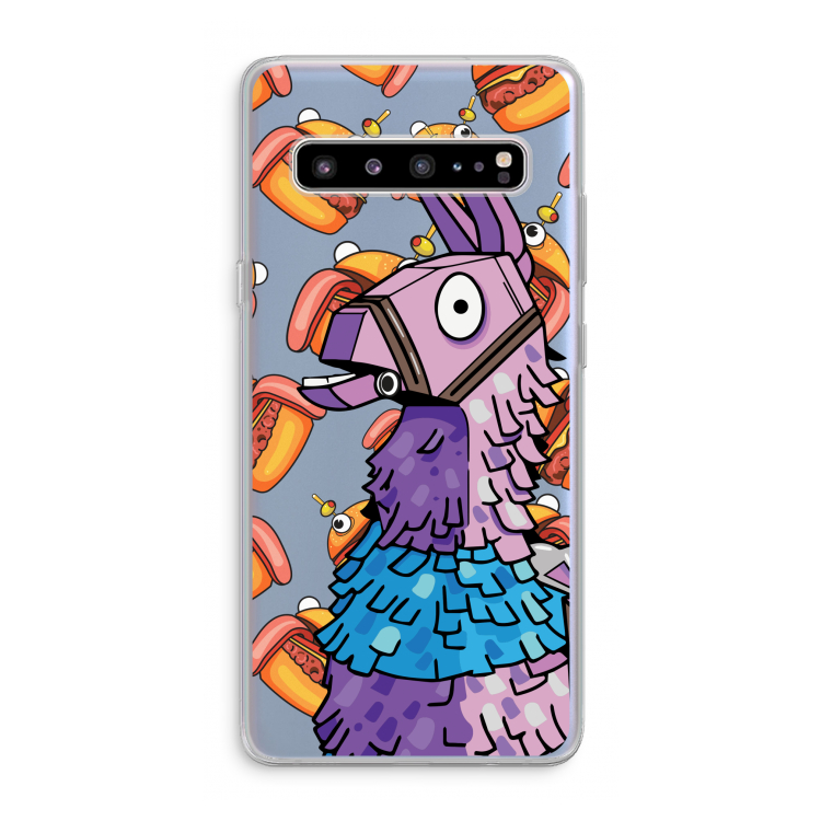 Loot Burger: Samsung Galaxy S10 5G Transparant Hoesje