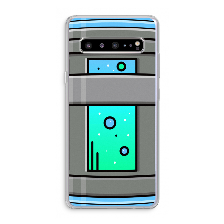 Chug Bottle: Samsung Galaxy S10 5G Transparant Hoesje