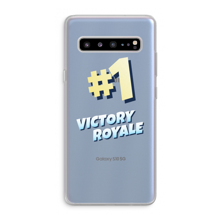 Victory Royale: Samsung Galaxy S10 5G Transparant Hoesje
