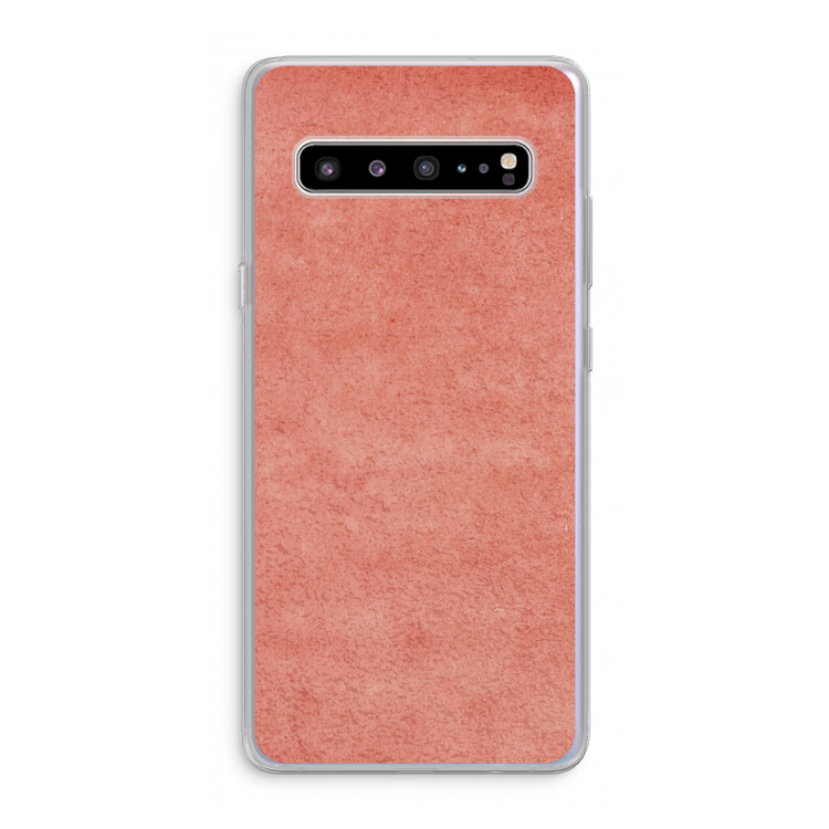 Marrakech Walls: Samsung Galaxy S10 5G Transparant Hoesje