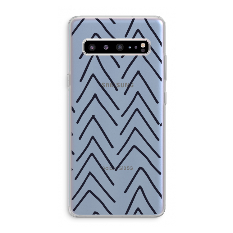 Marrakech Arrows: Samsung Galaxy S10 5G Transparant Hoesje