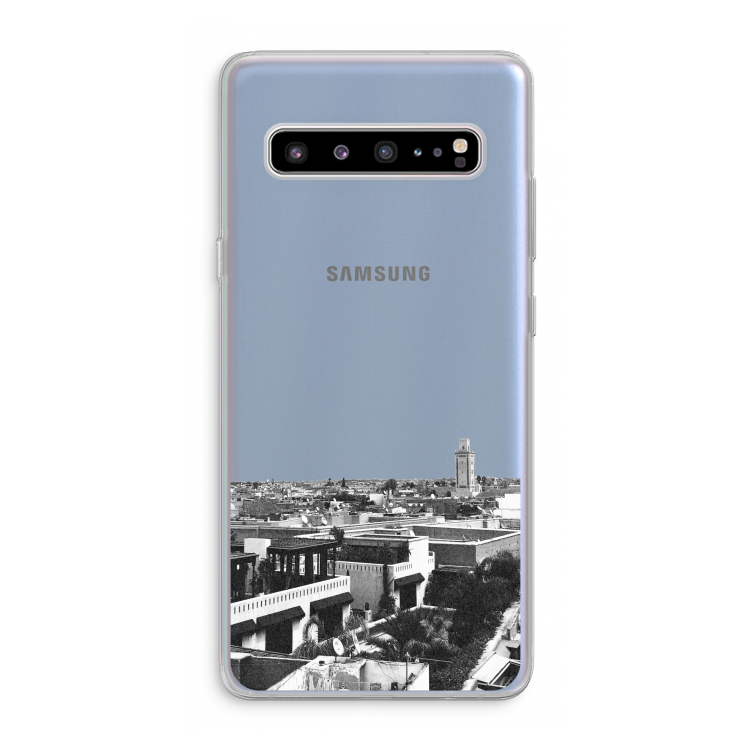 Marrakech Skyline : Samsung Galaxy S10 5G Transparant Hoesje