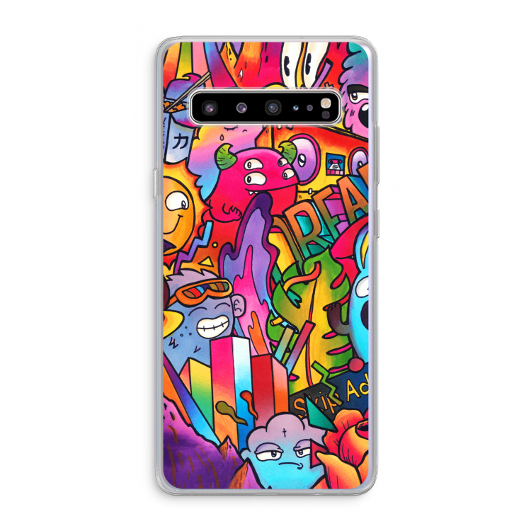 Dreams: Samsung Galaxy S10 5G Transparant Hoesje