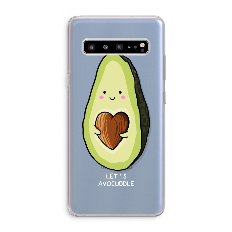 Avocuddle: Samsung Galaxy S10 5G Transparant Hoesje