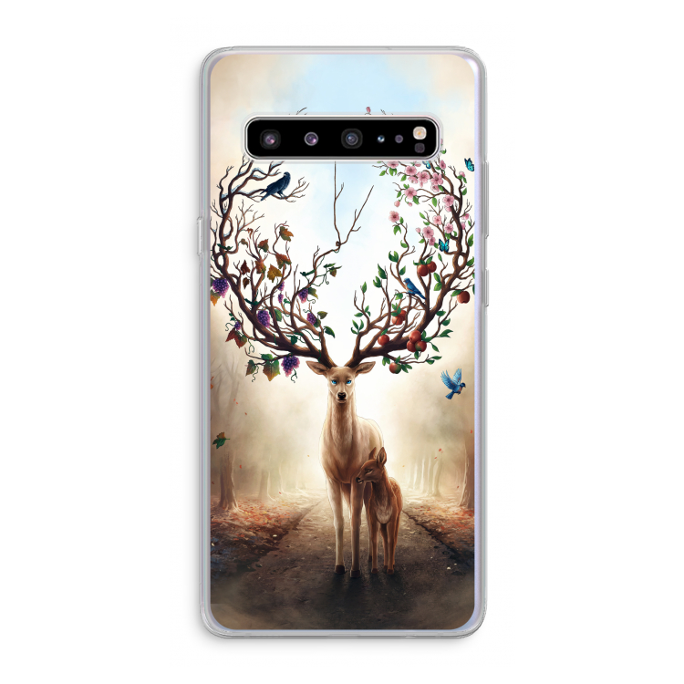 Seasons Change: Samsung Galaxy S10 5G Transparant Hoesje