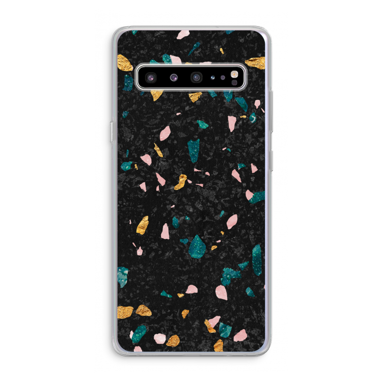 Terrazzo N°10: Samsung Galaxy S10 5G Transparant Hoesje