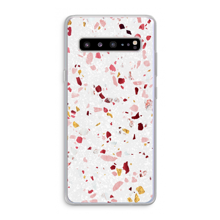 Terrazzo N°9: Samsung Galaxy S10 5G Transparant Hoesje