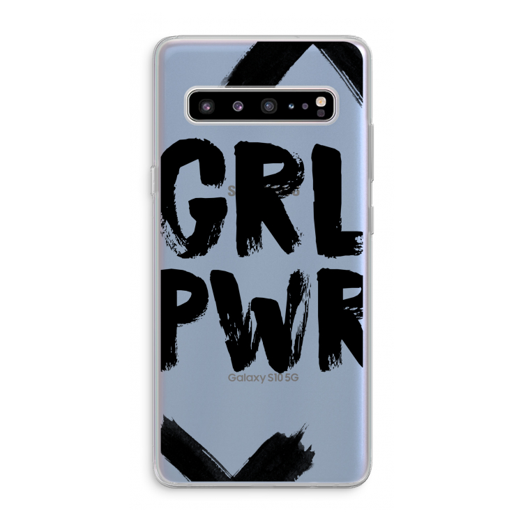 Girl Power #2: Samsung Galaxy S10 5G Transparant Hoesje
