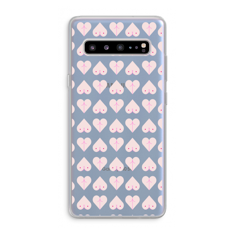 Ass 'n Titties: Samsung Galaxy S10 5G Transparant Hoesje