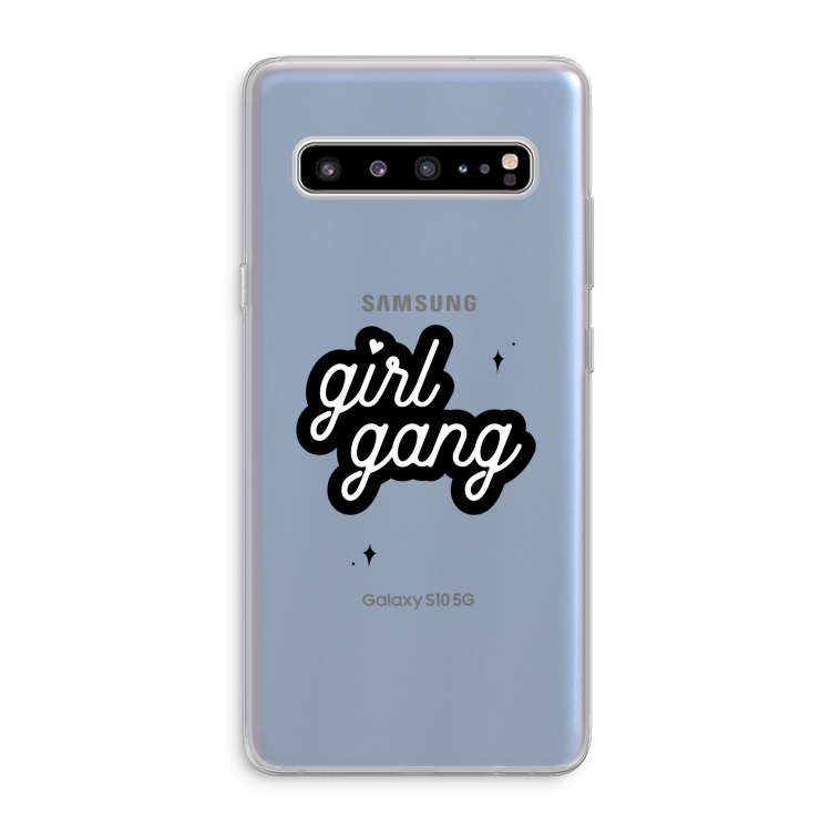 Girl Gang: Samsung Galaxy S10 5G Transparant Hoesje