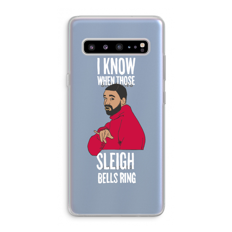 Sleigh Bells Ring: Samsung Galaxy S10 5G Transparant Hoesje