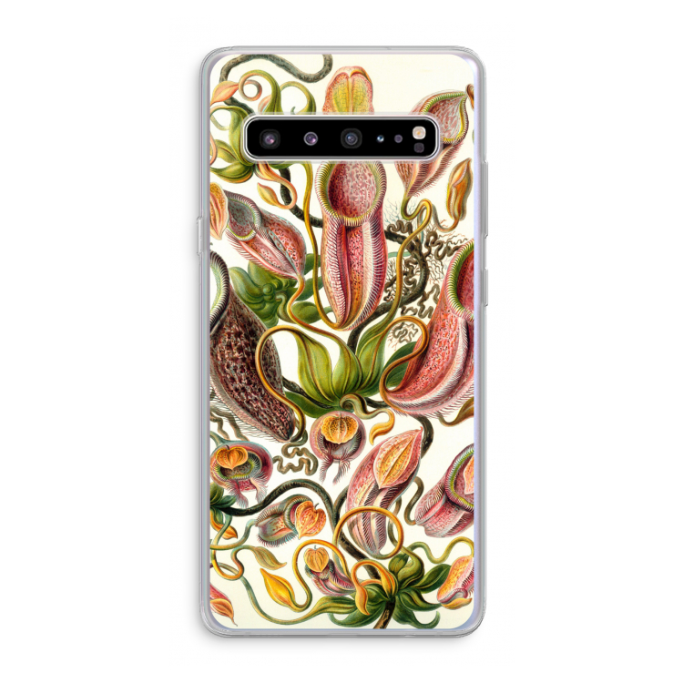 Haeckel Nepenthaceae: Samsung Galaxy S10 5G Transparant Hoesje