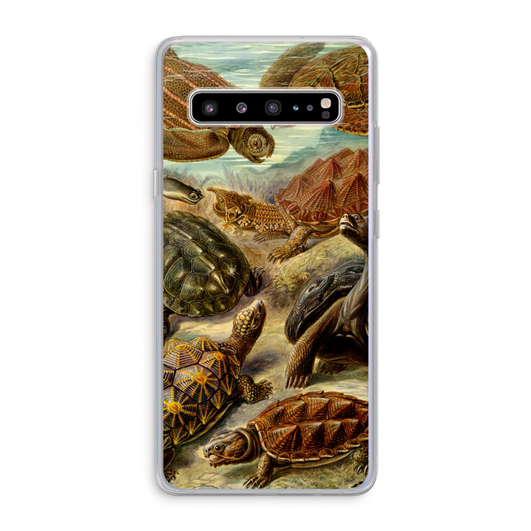 Haeckel Chelonia: Samsung Galaxy S10 5G Transparant Hoesje