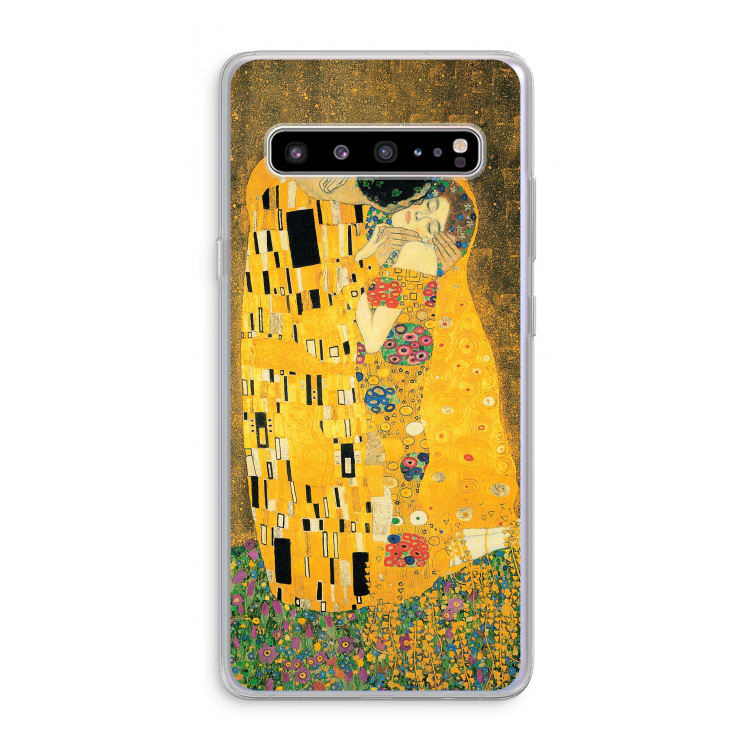 Der Kuss: Samsung Galaxy S10 5G Transparant Hoesje