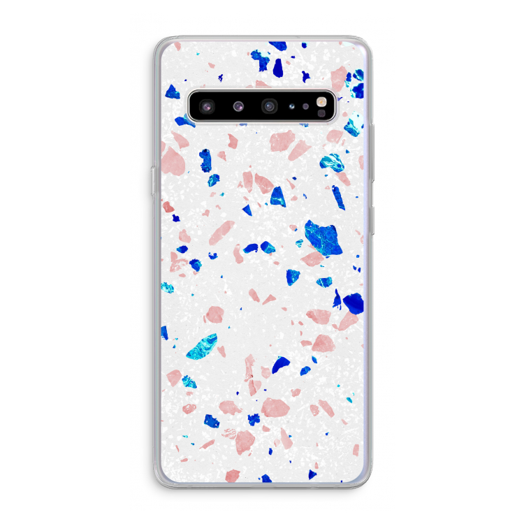 Terrazzo N°6: Samsung Galaxy S10 5G Transparant Hoesje