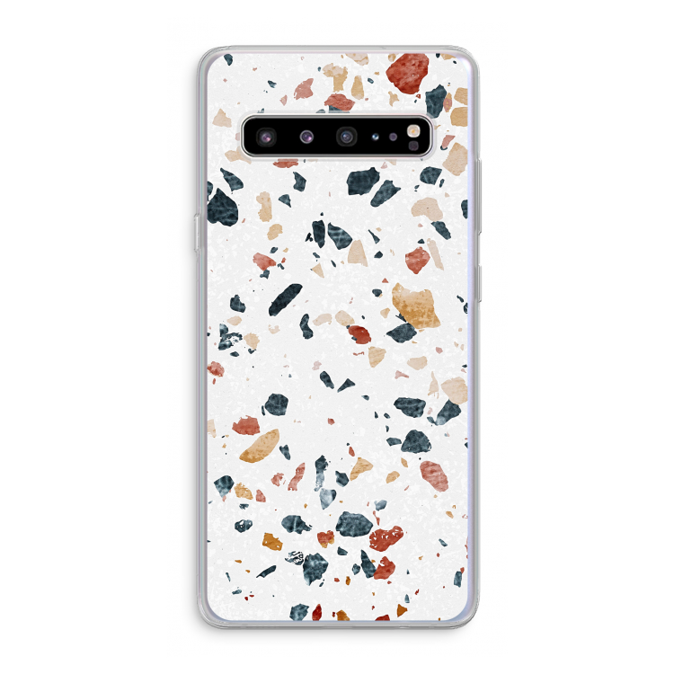 Terrazzo N°4: Samsung Galaxy S10 5G Transparant Hoesje