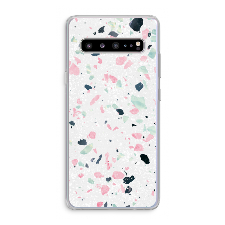 Terrazzo N°3: Samsung Galaxy S10 5G Transparant Hoesje