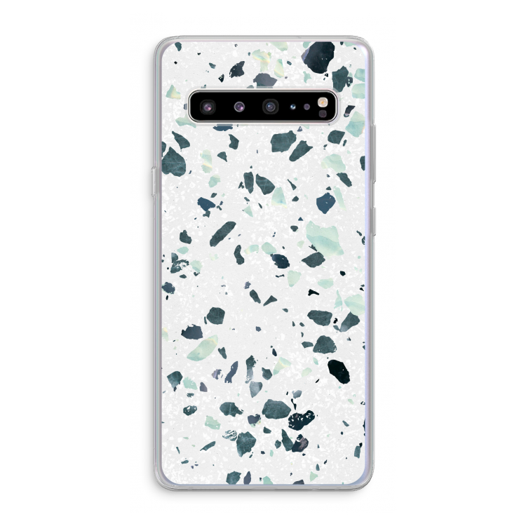 Terrazzo N°2: Samsung Galaxy S10 5G Transparant Hoesje