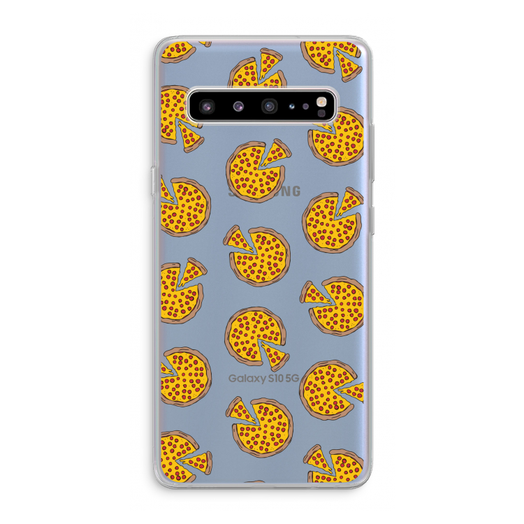 You Had Me At Pizza: Samsung Galaxy S10 5G Transparant Hoesje