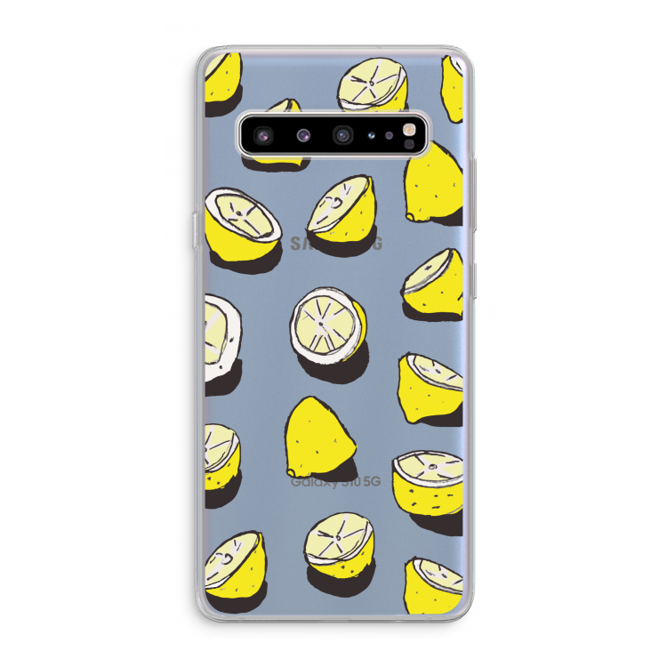 When Life Gives You Lemons...: Samsung Galaxy S10 5G Transparant Hoesje