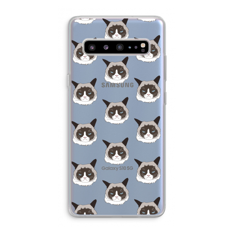 It's a Purrr Case: Samsung Galaxy S10 5G Transparant Hoesje