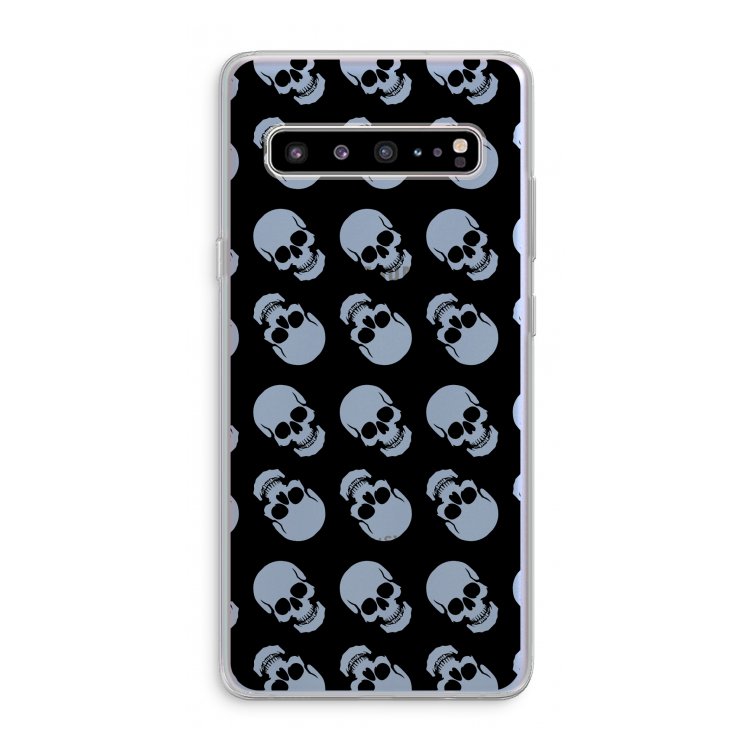 Musketon Skulls: Samsung Galaxy S10 5G Transparant Hoesje