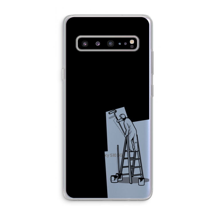 Musketon Painter: Samsung Galaxy S10 5G Transparant Hoesje