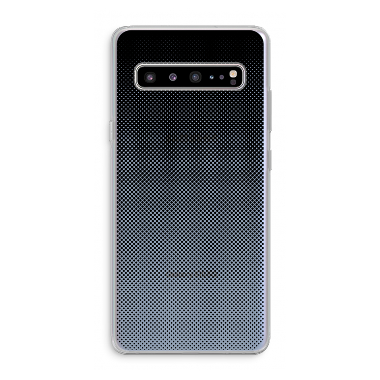 Musketon Halftone: Samsung Galaxy S10 5G Transparant Hoesje
