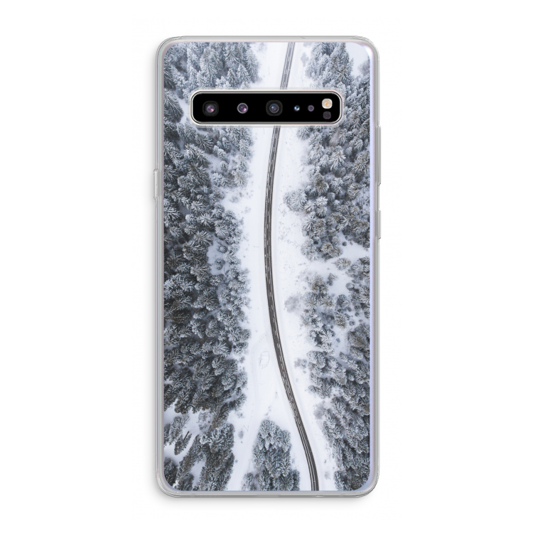Snøfall: Samsung Galaxy S10 5G Transparant Hoesje