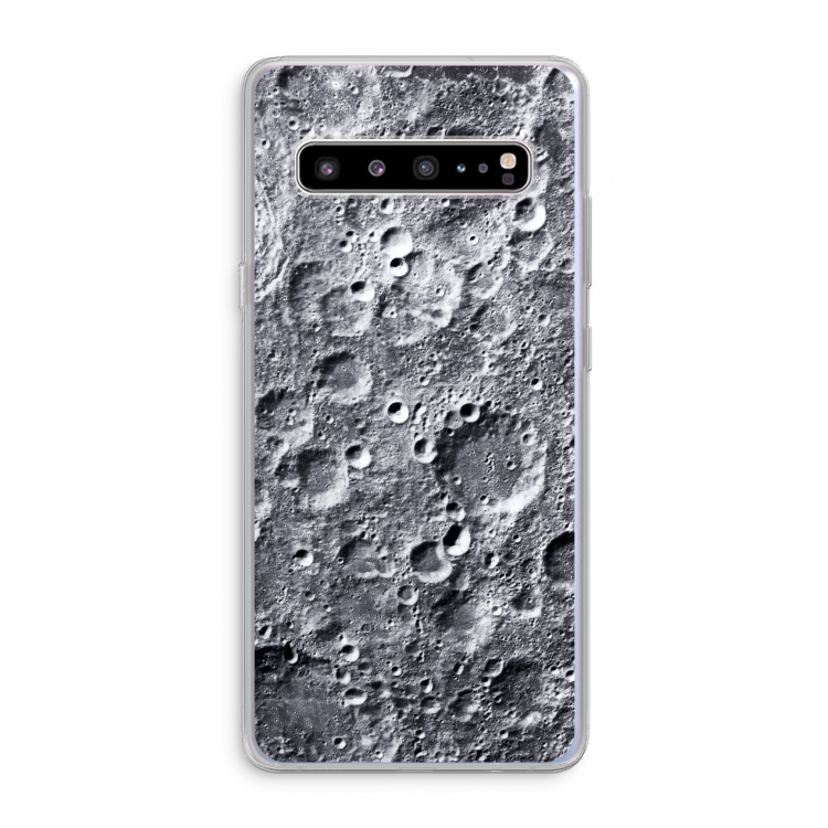 Maanlandschap: Samsung Galaxy S10 5G Transparant Hoesje
